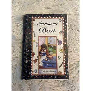 Vintage Sharing Our Best A Legacy of Memories Recipe Book